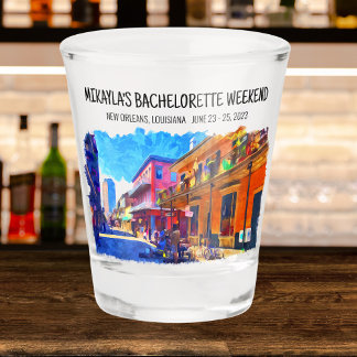 Vaso De Chupito Nueva Orleans Bachelorette Weekend Shot glass