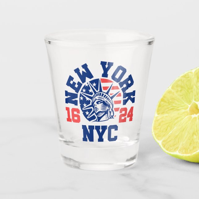 Vaso De Chupito Nueva York 1624 (Anverso)