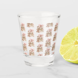 Vaso De Chupito Nuevo capítulo lazos rosados rayas
