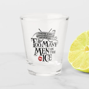 Vaso De Chupito (Nunca) demasiados hombres (hockey)