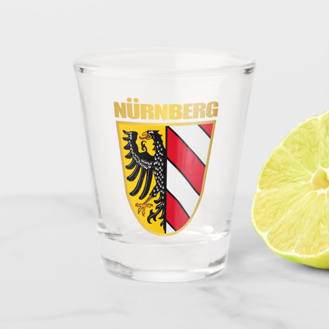 Vaso De Chupito Nurnberg (Nuremberg) (Anverso)