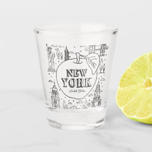Vaso De Chupito NYE New York Vacation Souvenirs NYC Gift