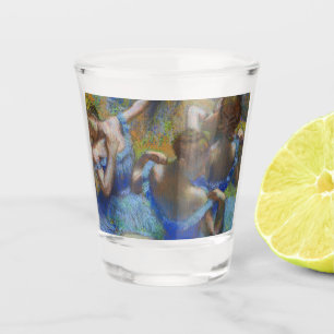 Vaso De Chupito Obras maestras de arte fino Pastel Bailarinas Azul