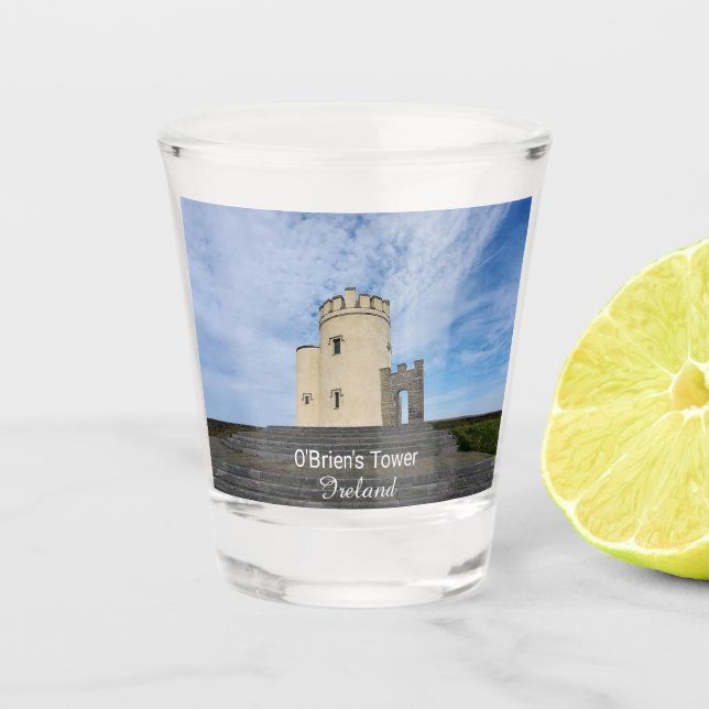 Vaso De Chupito O'Brien's Tower Ireland Souvenir Shot Glass (Anverso)