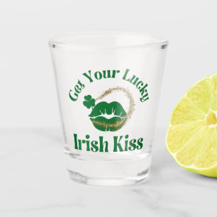 Vaso De Chupito Obtén tu suertudo beso irlandés