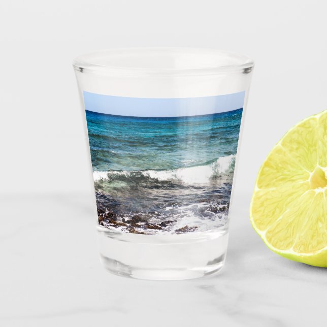 Vaso De Chupito Océano Azur (Anverso)