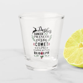 Vaso De Chupito Ocho renos pequeños