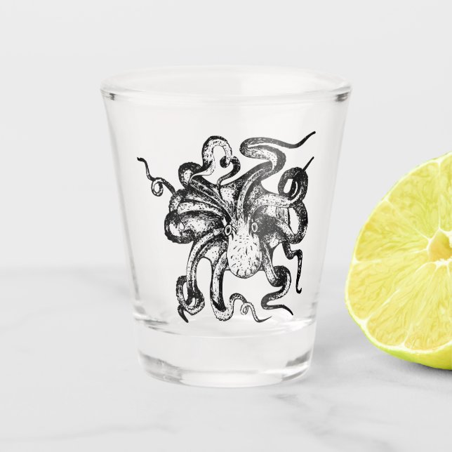 Vaso De Chupito Octopus (Anverso)