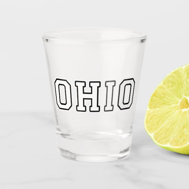 Vaso De Chupito Ohio (Anverso)