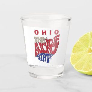 Vaso De Chupito Ohio Nickname Word Art  