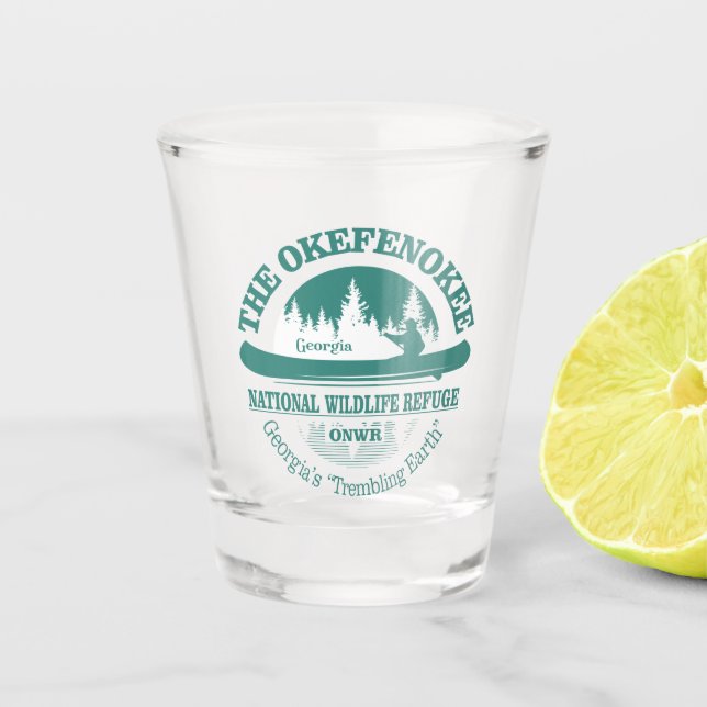Vaso De Chupito Okefenokee NWR (CT) (Anverso)