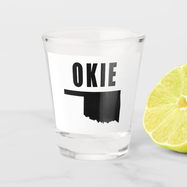 Vaso De Chupito OKIE Oklahoma (Anverso)