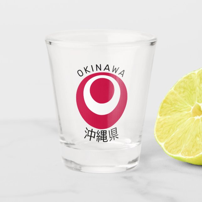 Vaso De Chupito Okinawa, Japón (Anverso)