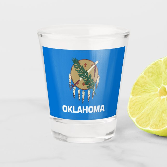 VASO DE CHUPITO OKLAHOMA (Anverso)