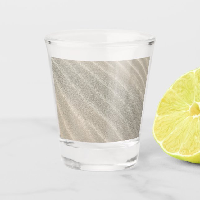 Vaso De Chupito Olas de arena (Anverso)