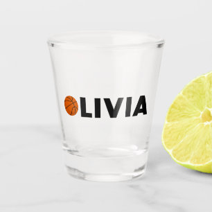 Vaso De Chupito Olivia Basketball