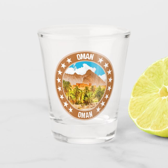 Vaso De Chupito Oman (Anverso)