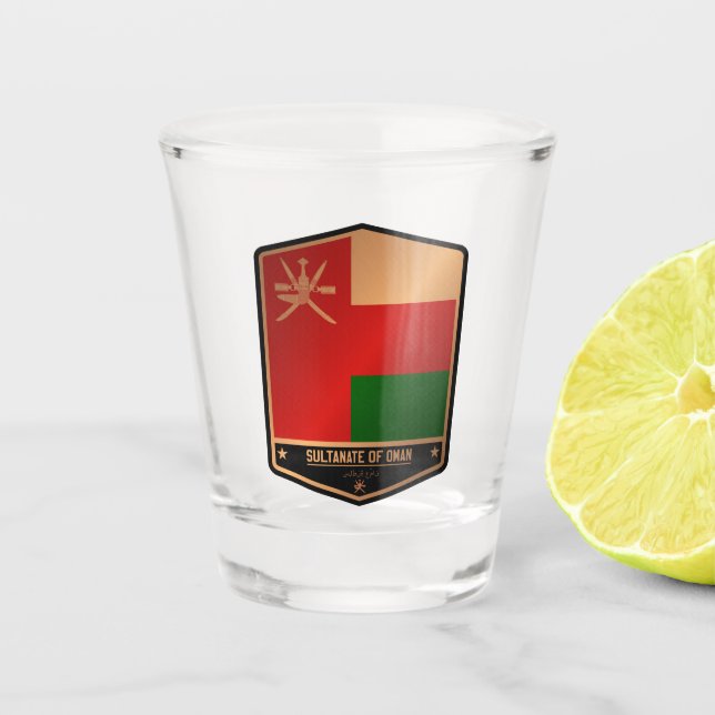 Vaso De Chupito Oman (Anverso)