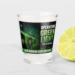Vaso De Chupito Operación Luz Verde para Veteranos London Bridge