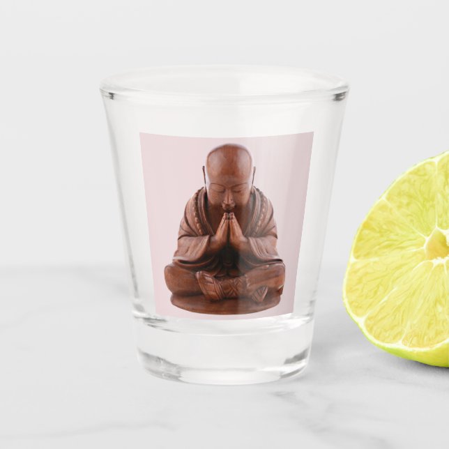 Vaso De Chupito Orando Buda (Anverso)