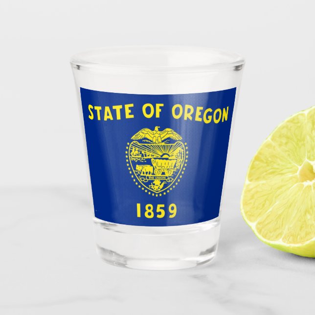 VASO DE CHUPITO OREGON (Anverso)