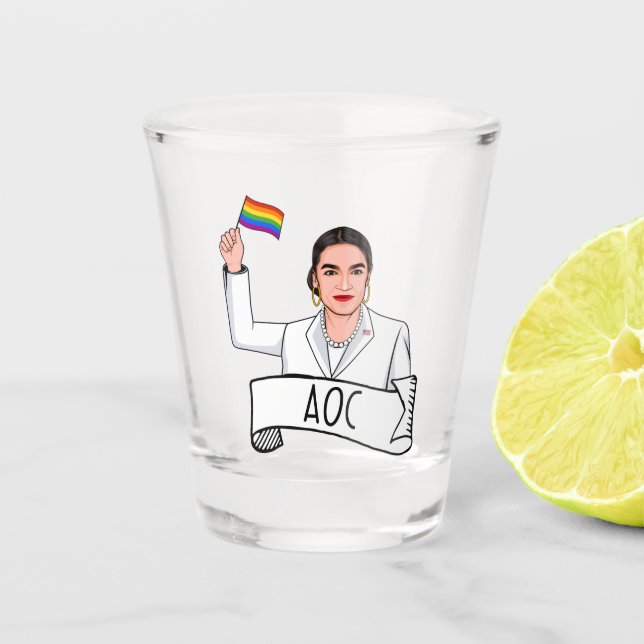 Vaso De Chupito Orgullo AOC (Anverso)