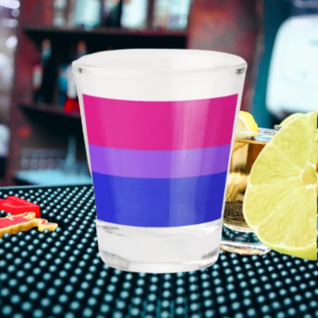 Vaso De Chupito Orgullo Bi (Subido por el creador)