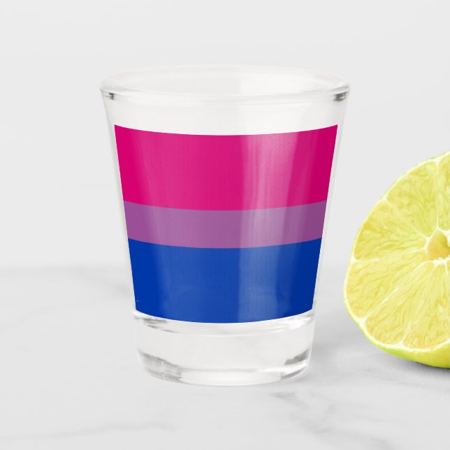 Vaso De Chupito ¡Orgullo bisexual! (Anverso)