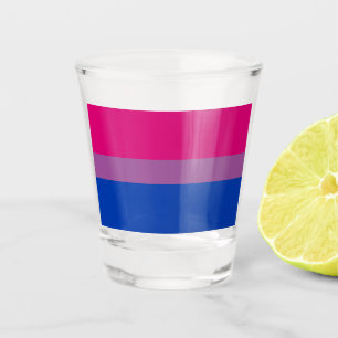 Vaso De Chupito Orgullo bisexual (Bandera Bi)
