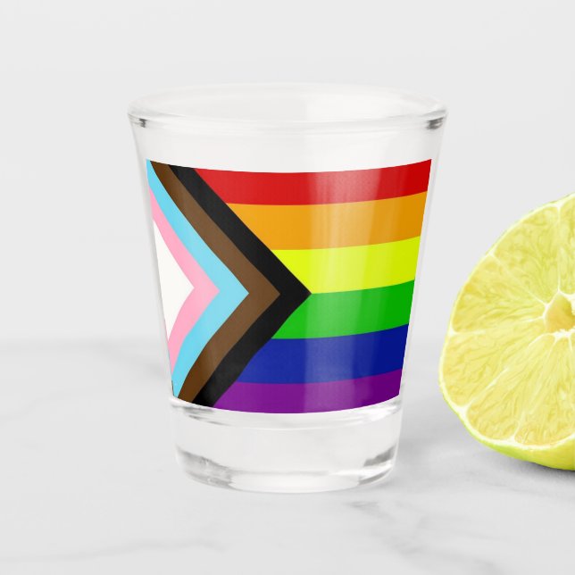 Vaso De Chupito Orgullo LGBTQ+ (Anverso)