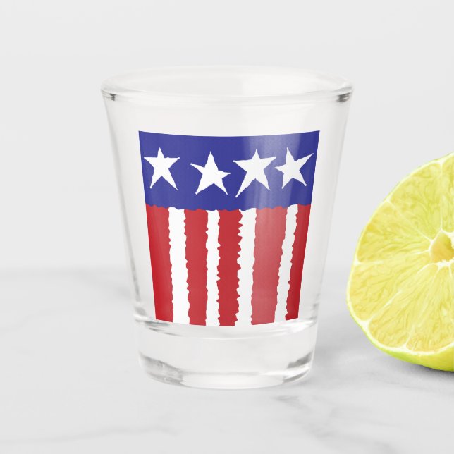 Vaso De Chupito Orgullo patriótico (Anverso)