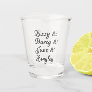 Vaso De Chupito Orgullo y prejuicio Parejas I
