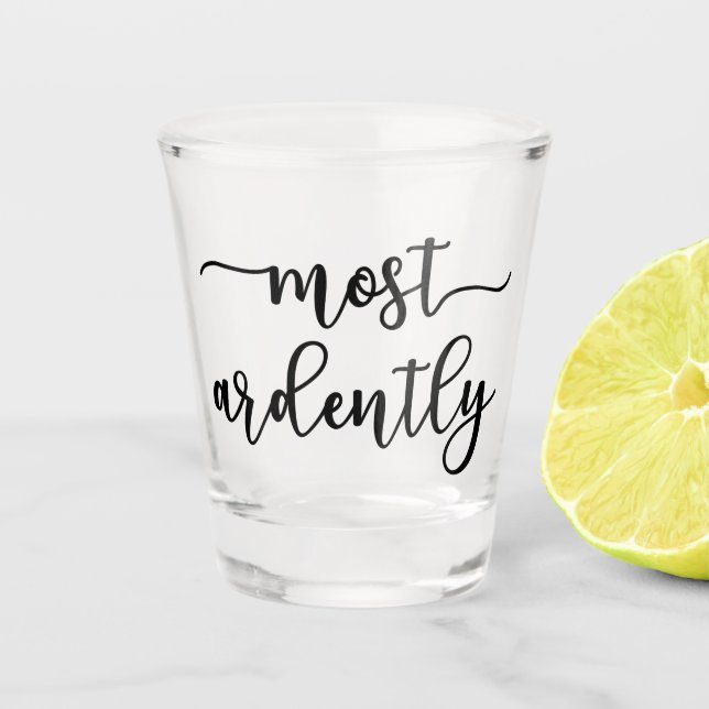 Vaso De Chupito Orgullo Y Prejuicio Sr. Darcy - Más Acertadamente (Anverso)