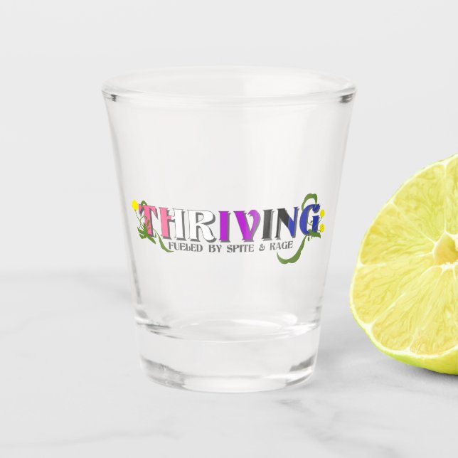 Vaso De Chupito Orgulloso Orgullo Genderfluid (Anverso)