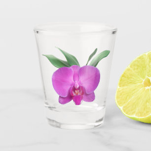 Vaso De Chupito Orquídea púrpura