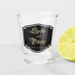 Vaso De Chupito Ortografía y pictogramas