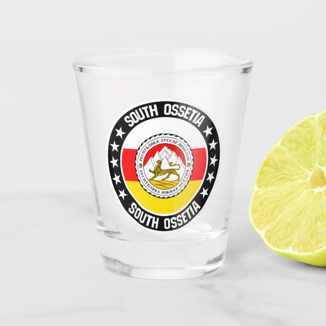 Vaso De Chupito Osetia del Sur (Anverso)