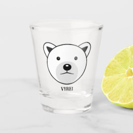 Vaso De Chupito Oso polar Personalizado lindo