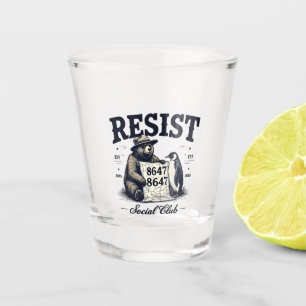 Vaso De Chupito Oso resiste Proteger Parque Nacional Anti Trump 86