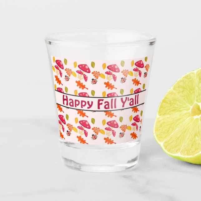 Vaso De Chupito Otoño (Anverso)