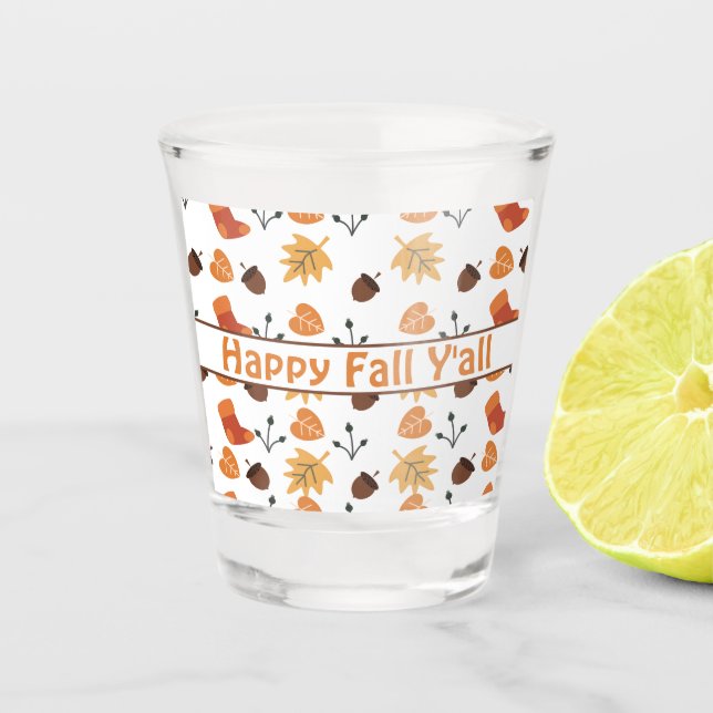 Vaso De Chupito Otoño (Anverso)