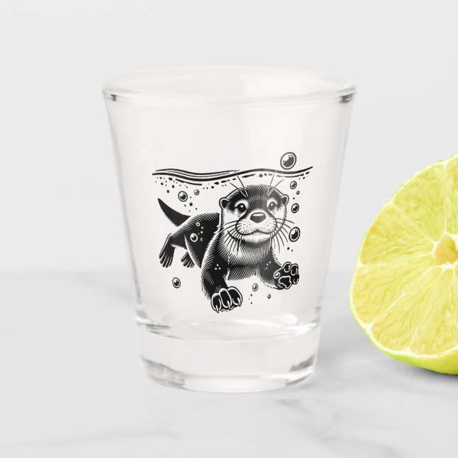 Vaso De Chupito Otter (Anverso)