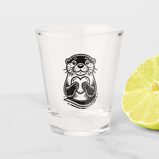 Vaso De Chupito Otter (Anverso)