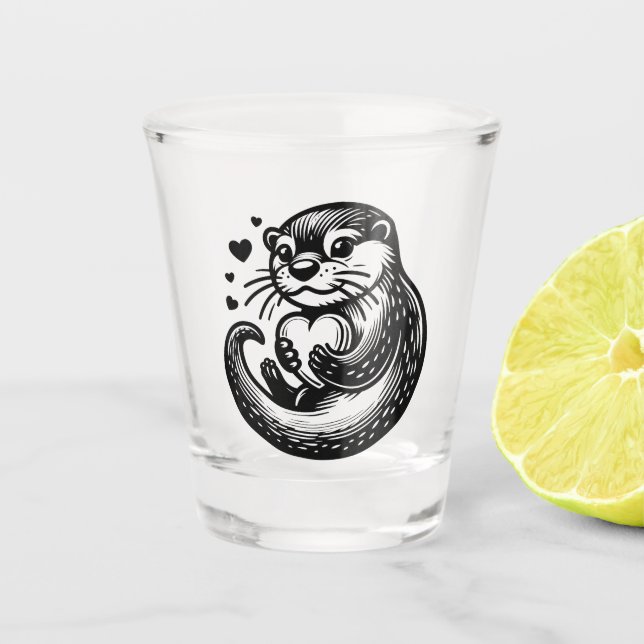 Vaso De Chupito Otter (Anverso)