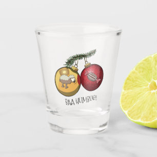 Vaso De Chupito Oveja linda Baa Humbug! Dibujo animado de Scrooge