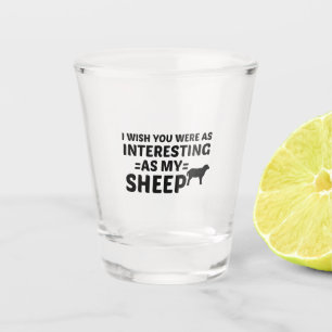 VASO DE CHUPITO OVEJAS INTERESANTES