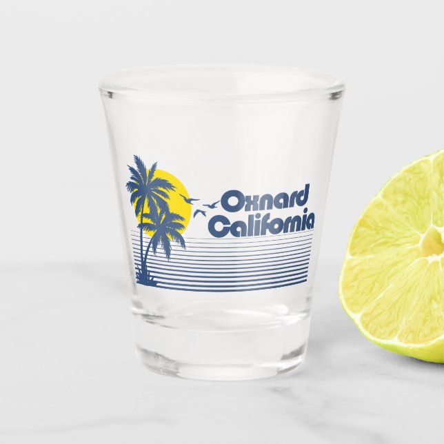 Vaso De Chupito Oxnard California (Anverso)