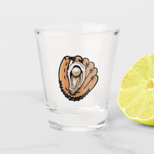 Vaso De Chupito Oyisbol Baseball Seafood Béisbol Deporte Lover