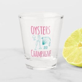 Vaso De Chupito "Oysters & Champagne" 