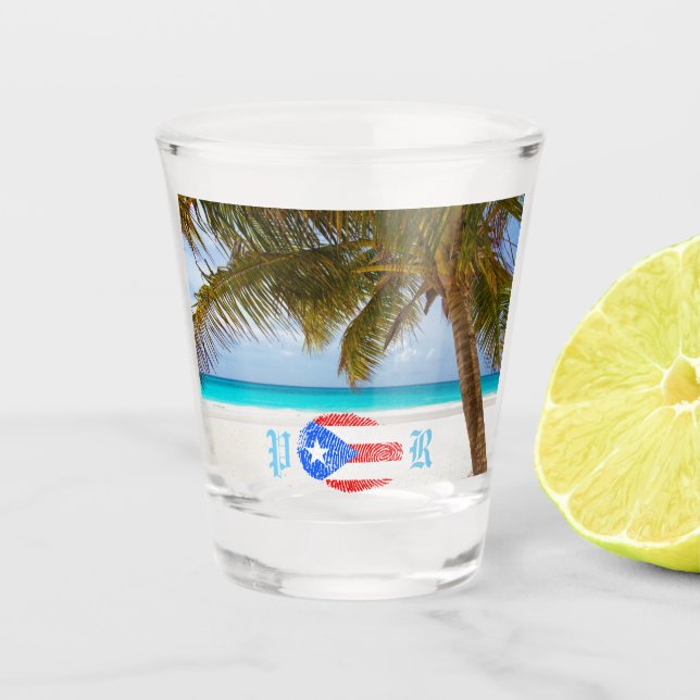 Vaso De Chupito P R Océano (Anverso)